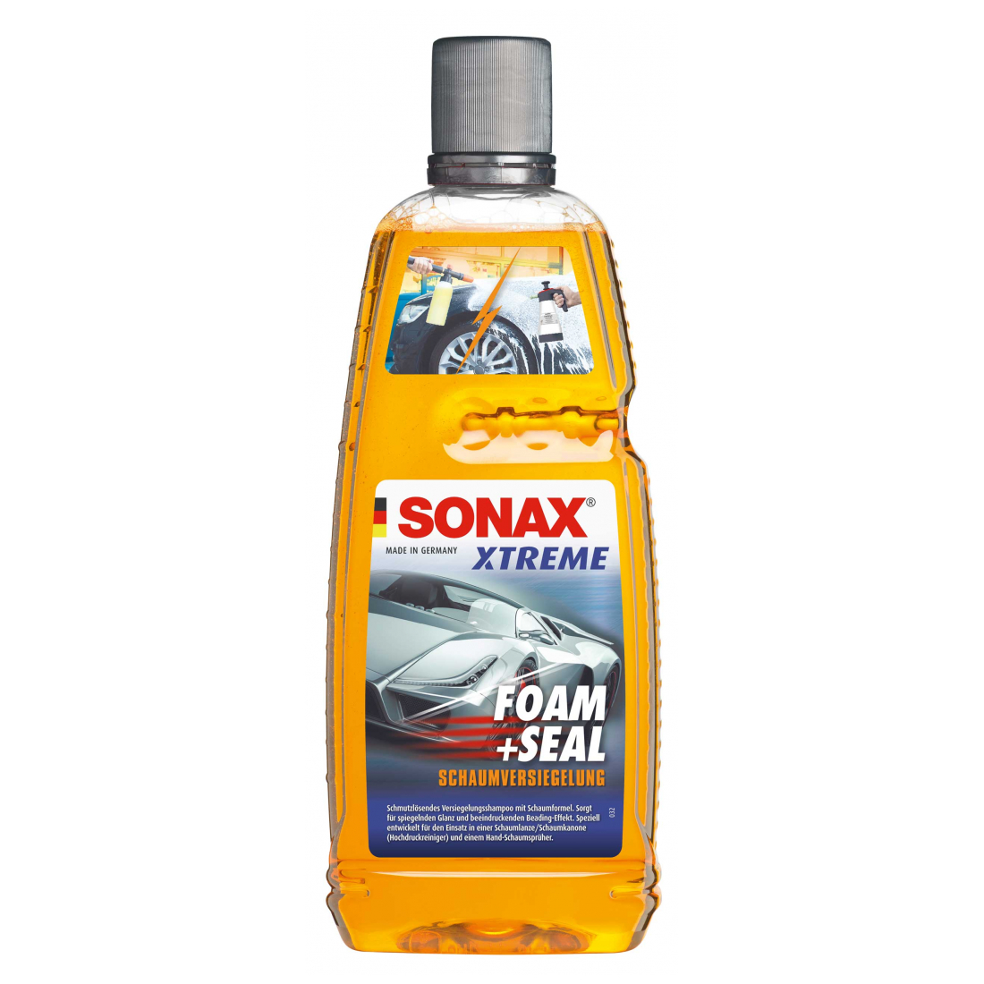 SONAX XTREME Foam+Seal Versiegelungsshampoo Wash Wax 1L 02513000