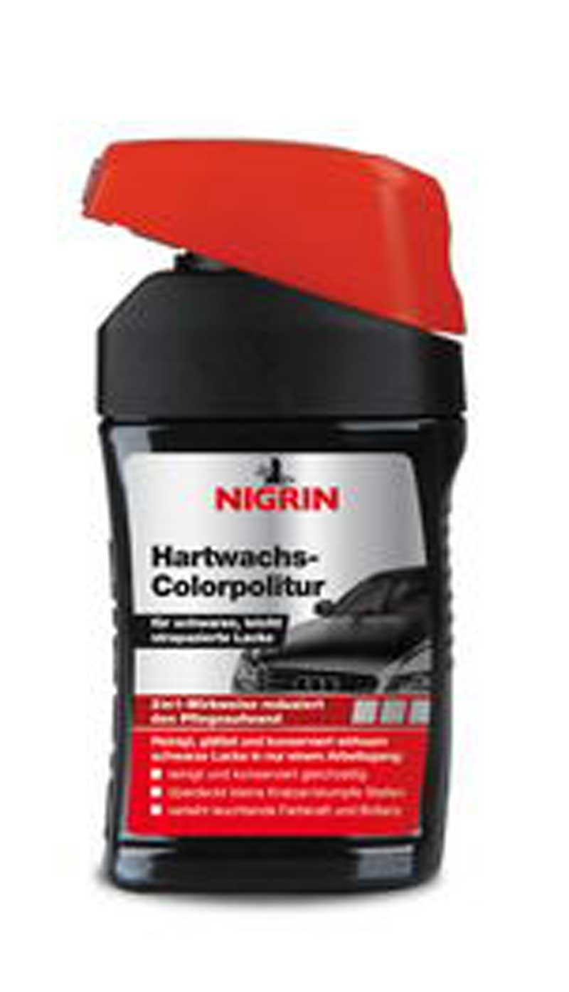 NIGRIN Hartwachs-Colorpolitur Farbpolitur schwarz 300m