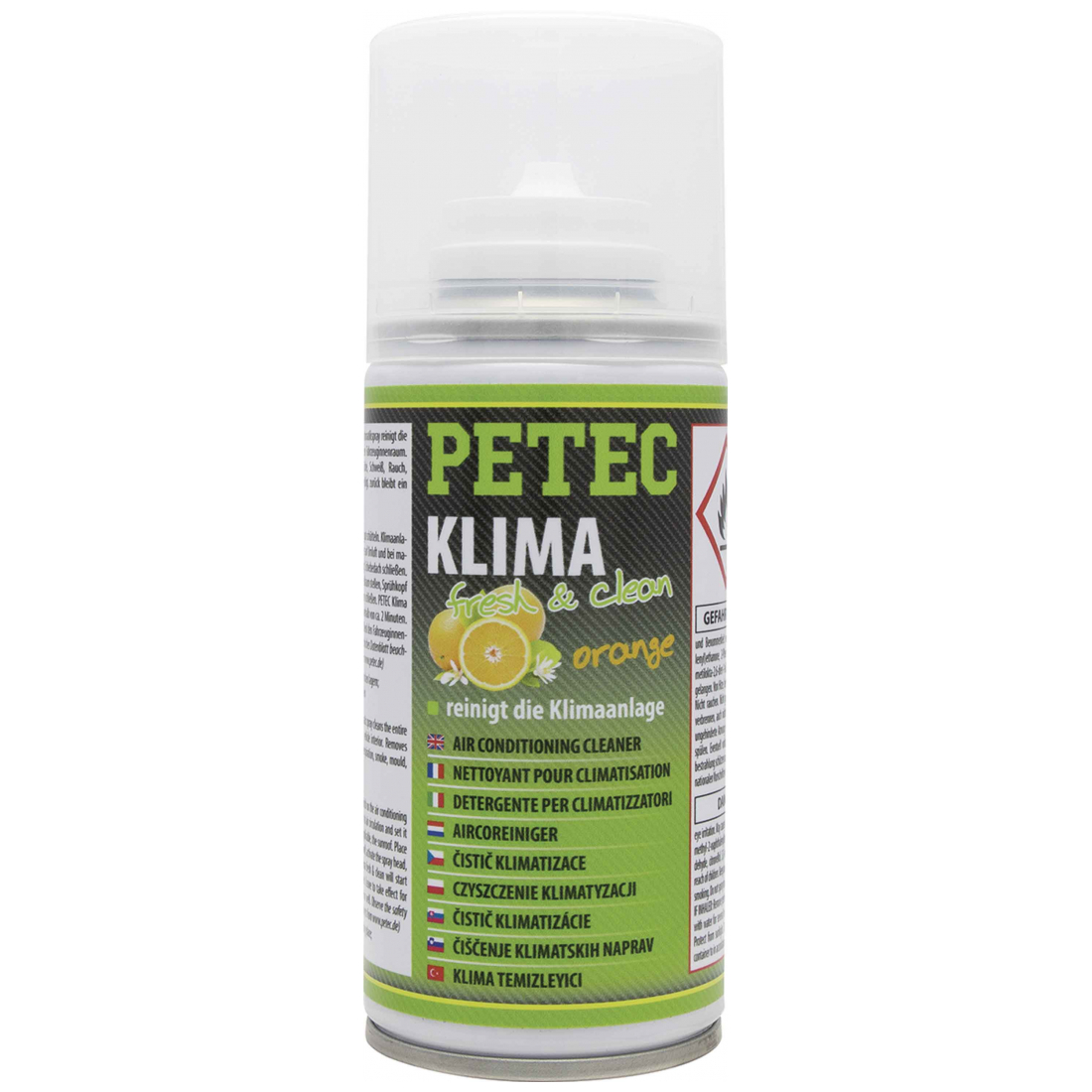 Petec Klima Fresh & Clean Klimaanlagenreiniger orange 150 ml 71460