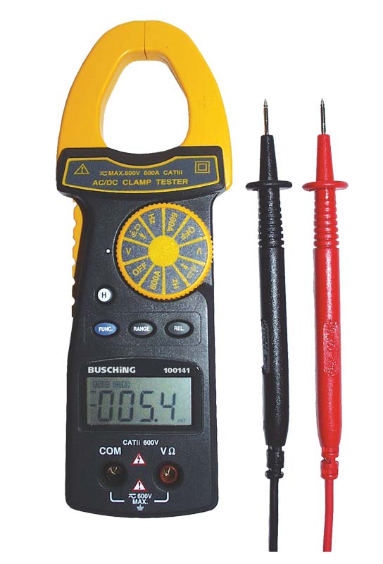 Busching Digital-Amperemesszange 600A Multimeter