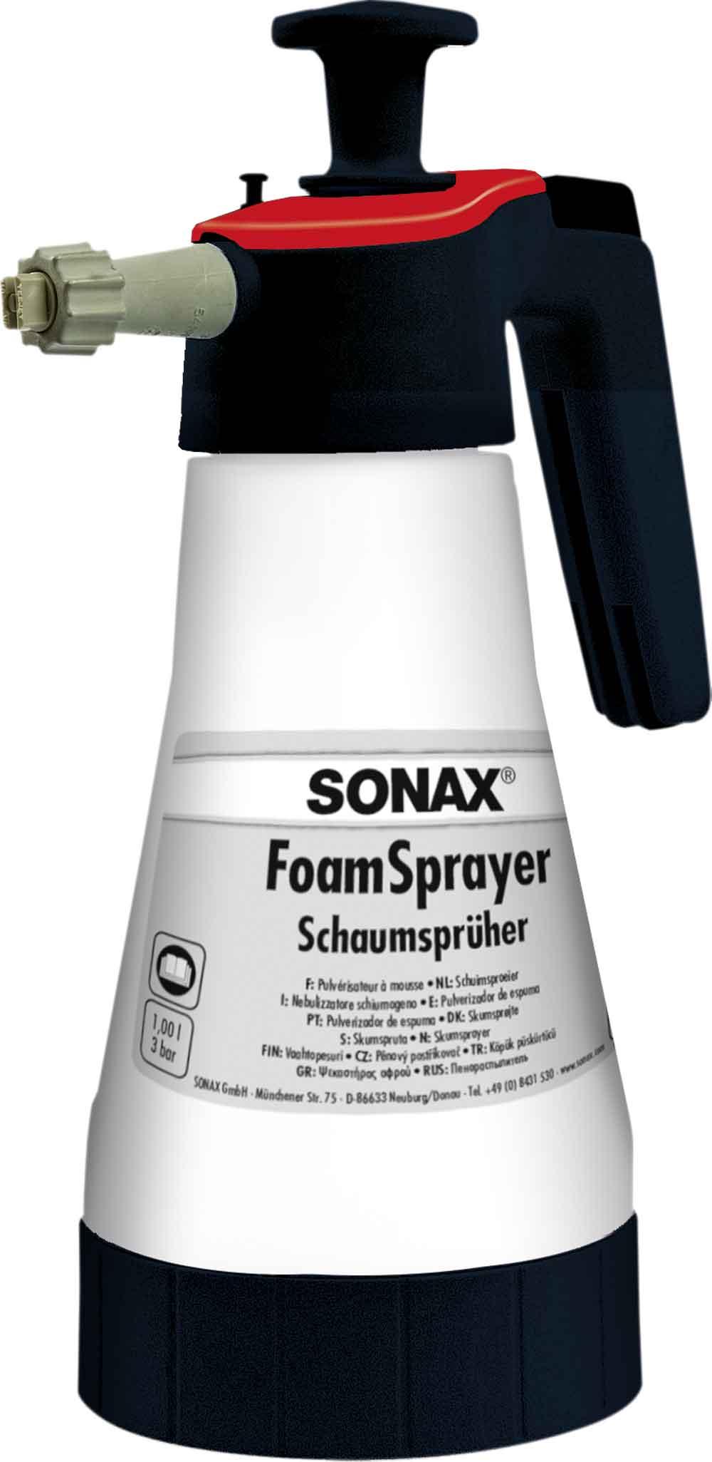 SONAX FoamSprayer 1l Schaumsprüher  XTREME RichFoam Shampoo 1
