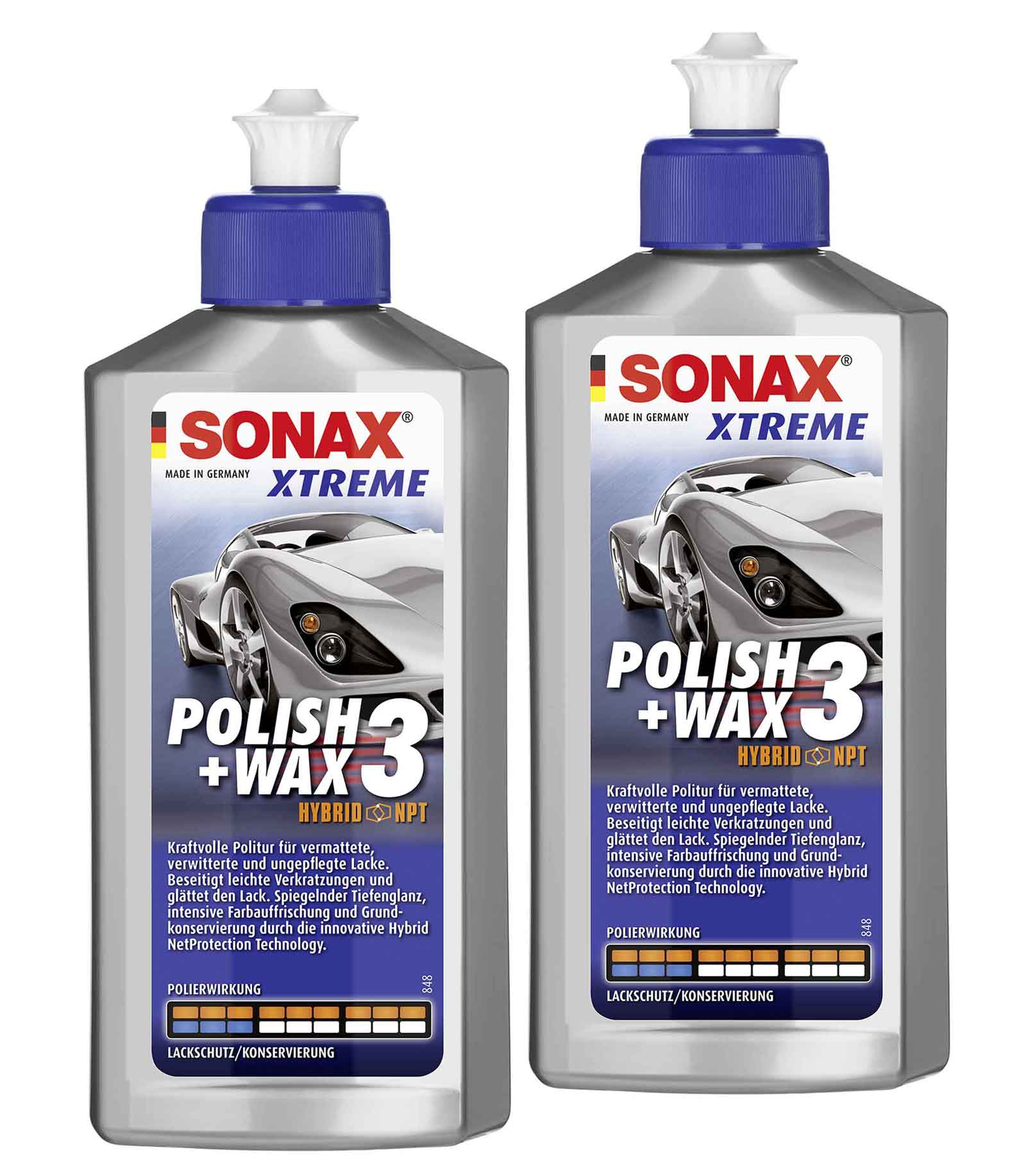 SONAX XTREME Polish+Wax 3 Hybrid NPT 250 ml