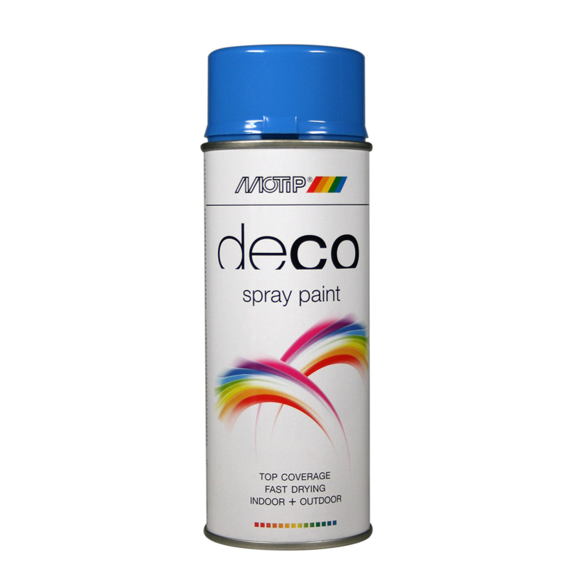 Motip Deco Paint Lackspray RAL 5015 himmelblau glänzend 400ml