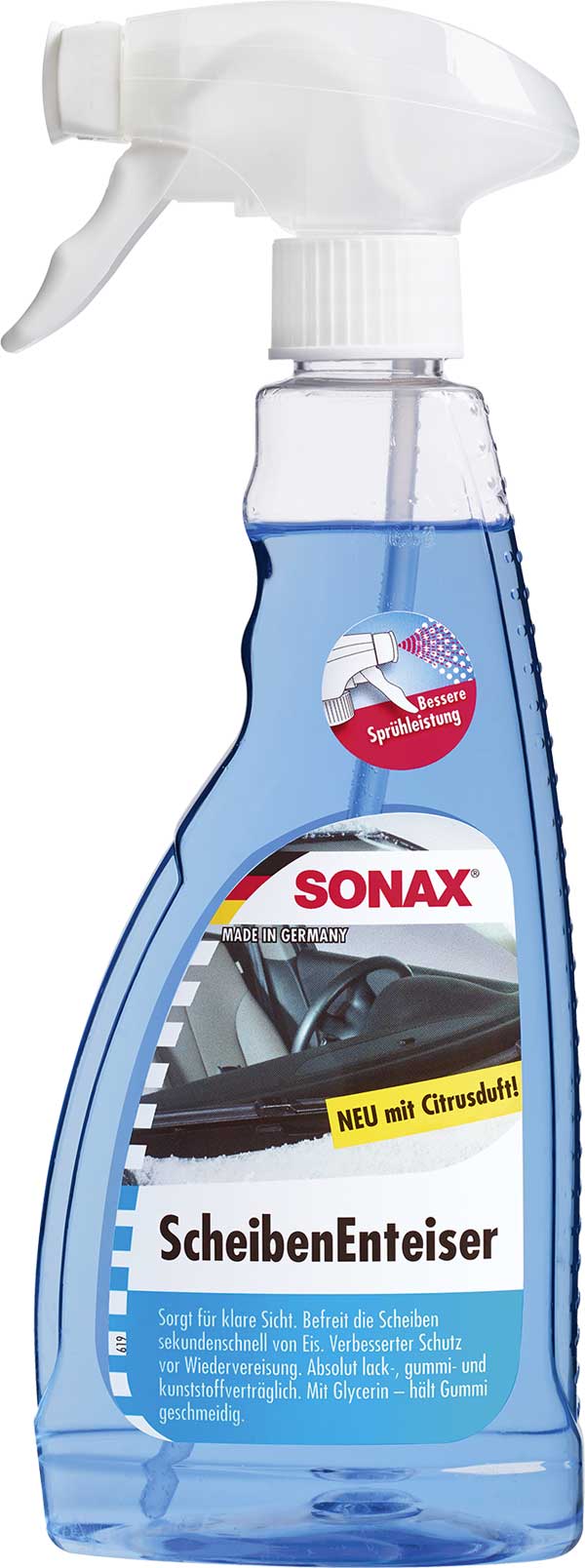 Sonax Scheibenenteiser 500 ml - Anzahl: 1x Türschlossenteiser 50 Anti Beschlag 500ml GummiPfleger 100ml