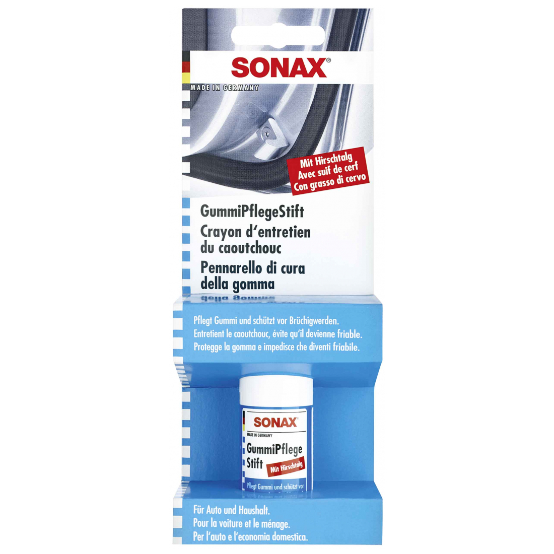 SONAX GummiPflegeStift 18g