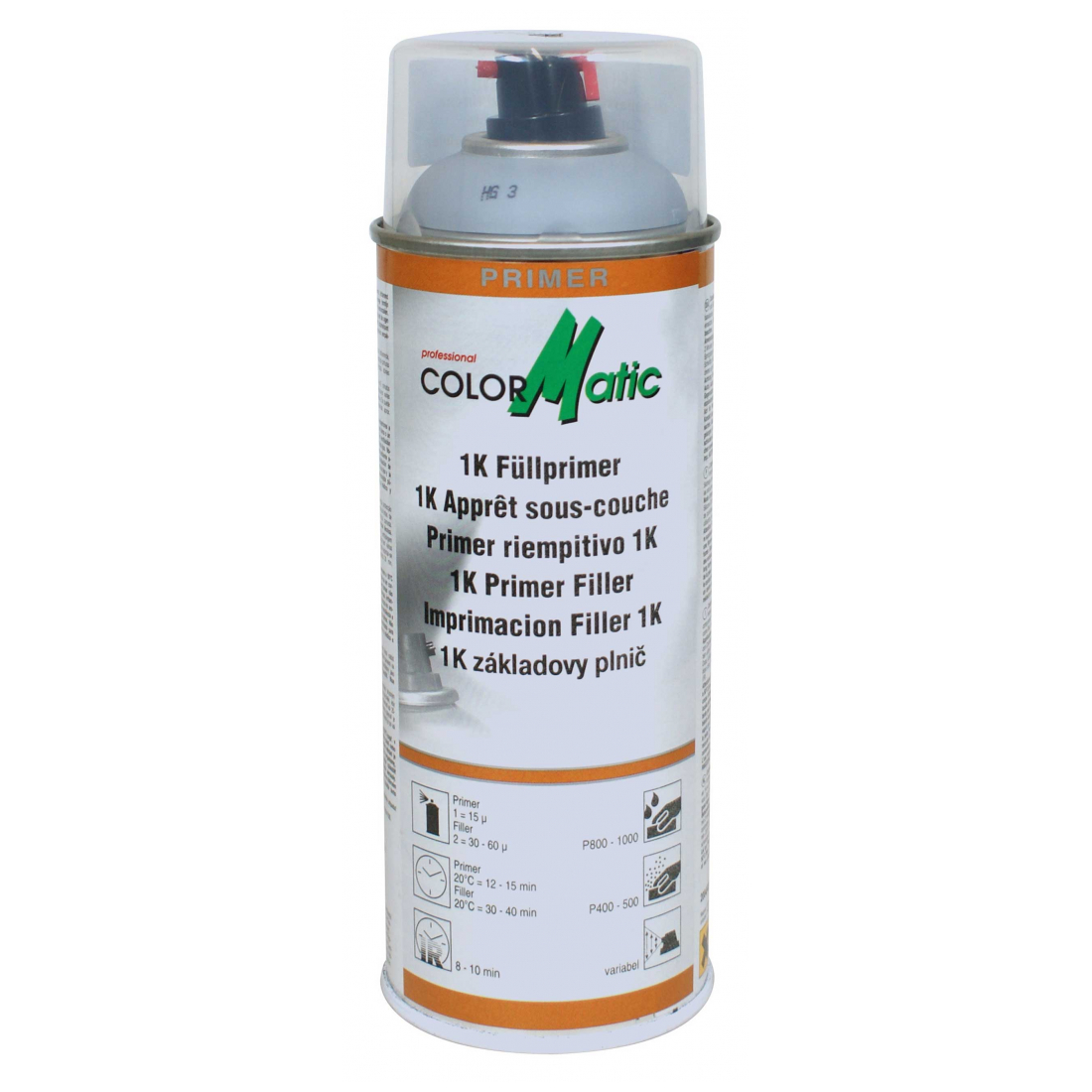Colormatic 1K Füllprimer Spray grau 400ml 856525