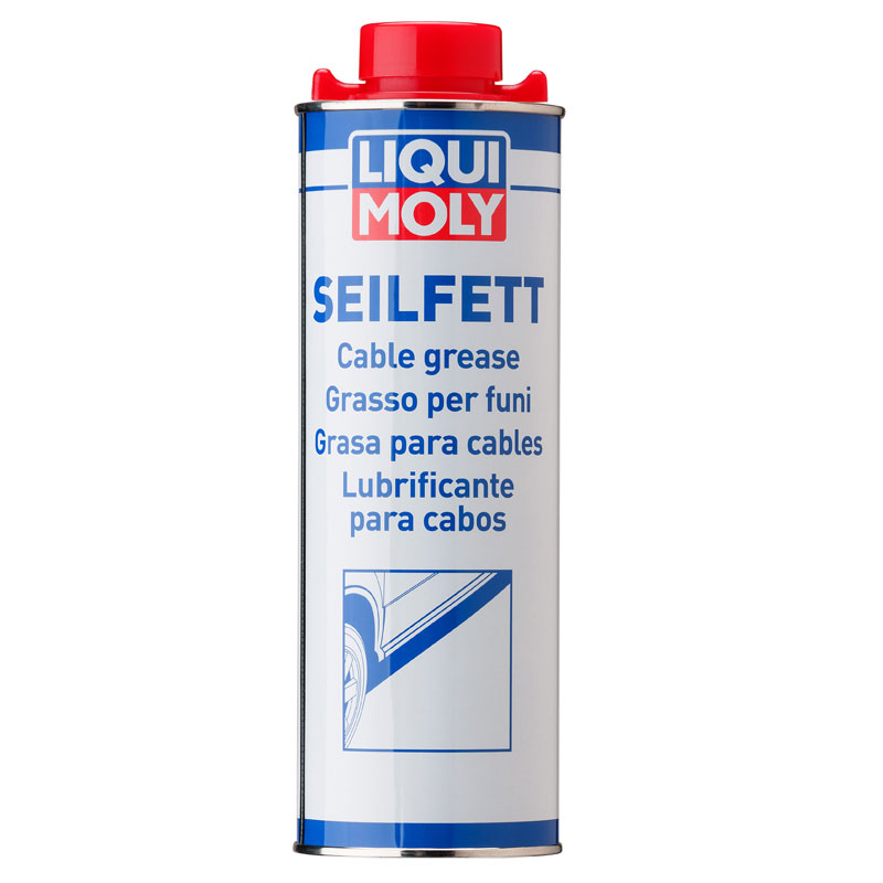 LIQUI MOLY Seilfett Schmierfett 1Liter, 2x