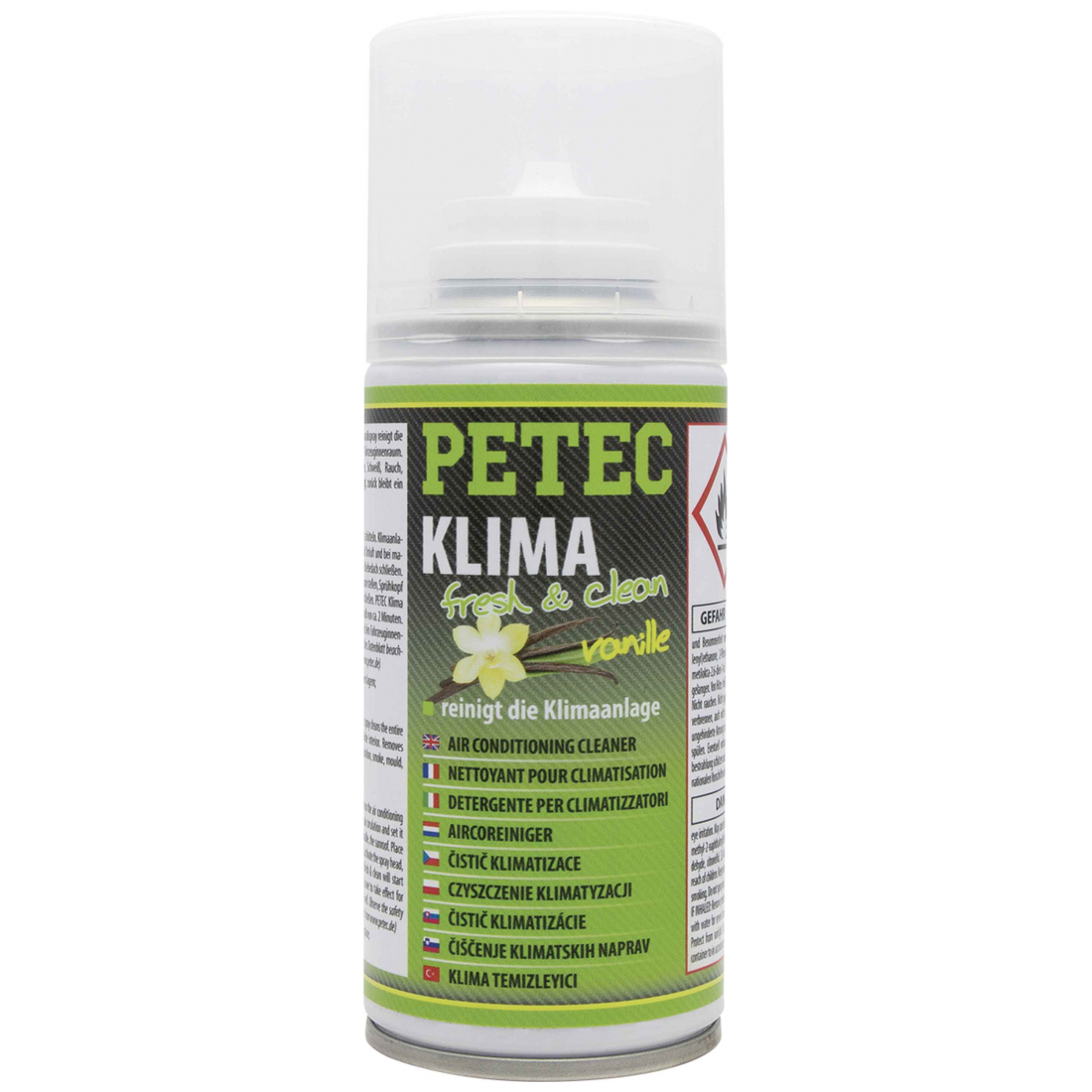 Petec Klima Fresh & Clean Klimaanlagenreiniger vanille 150 ml 71470