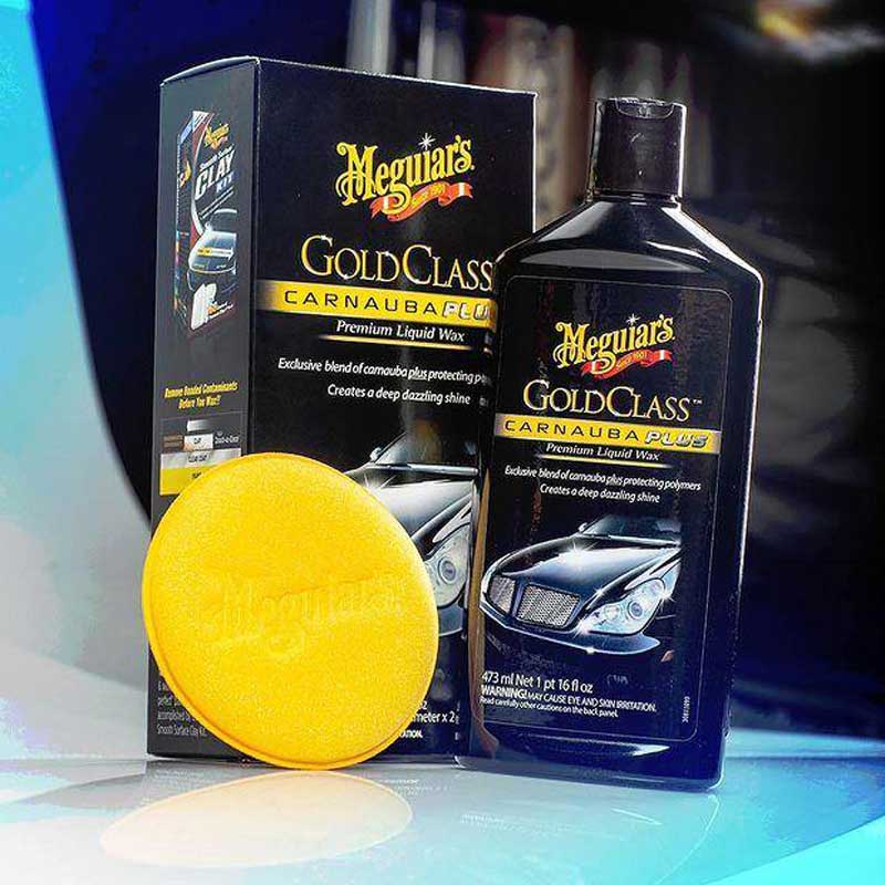 MEGUIAR'S Gold Class Liquid Carnauba Plus Wax Autowachs G7016EU 473ml