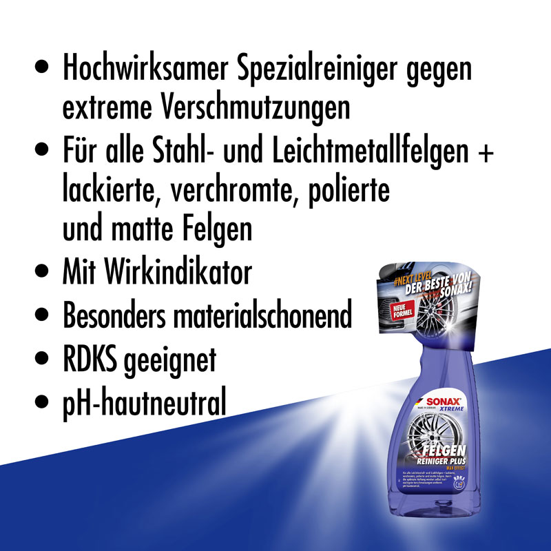 SONAX XTREME FelgenReiniger PLUS