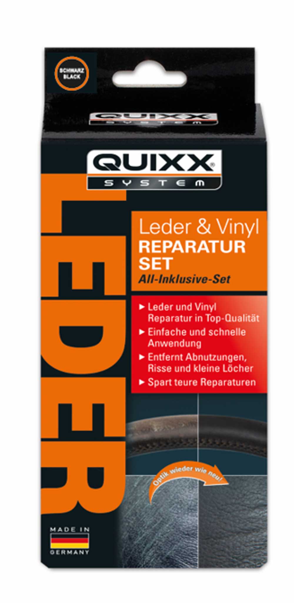 Quixx Leder & Vinyl Reparatur-Set