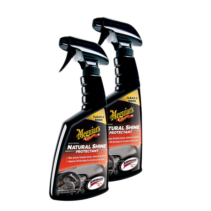 Meguiars Natural Shine Protectant Kunststoff- Gummipfleger Cockpitspray G4116EU