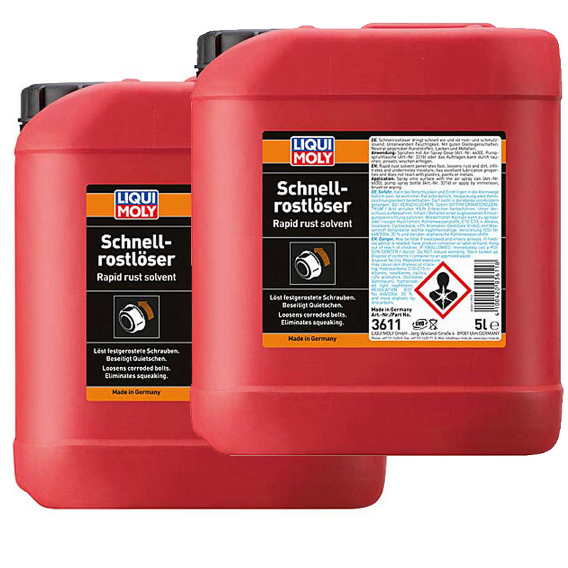 LIQUI MOLY Schnellrostlöser Turbo Rost Entferner 5 Liter