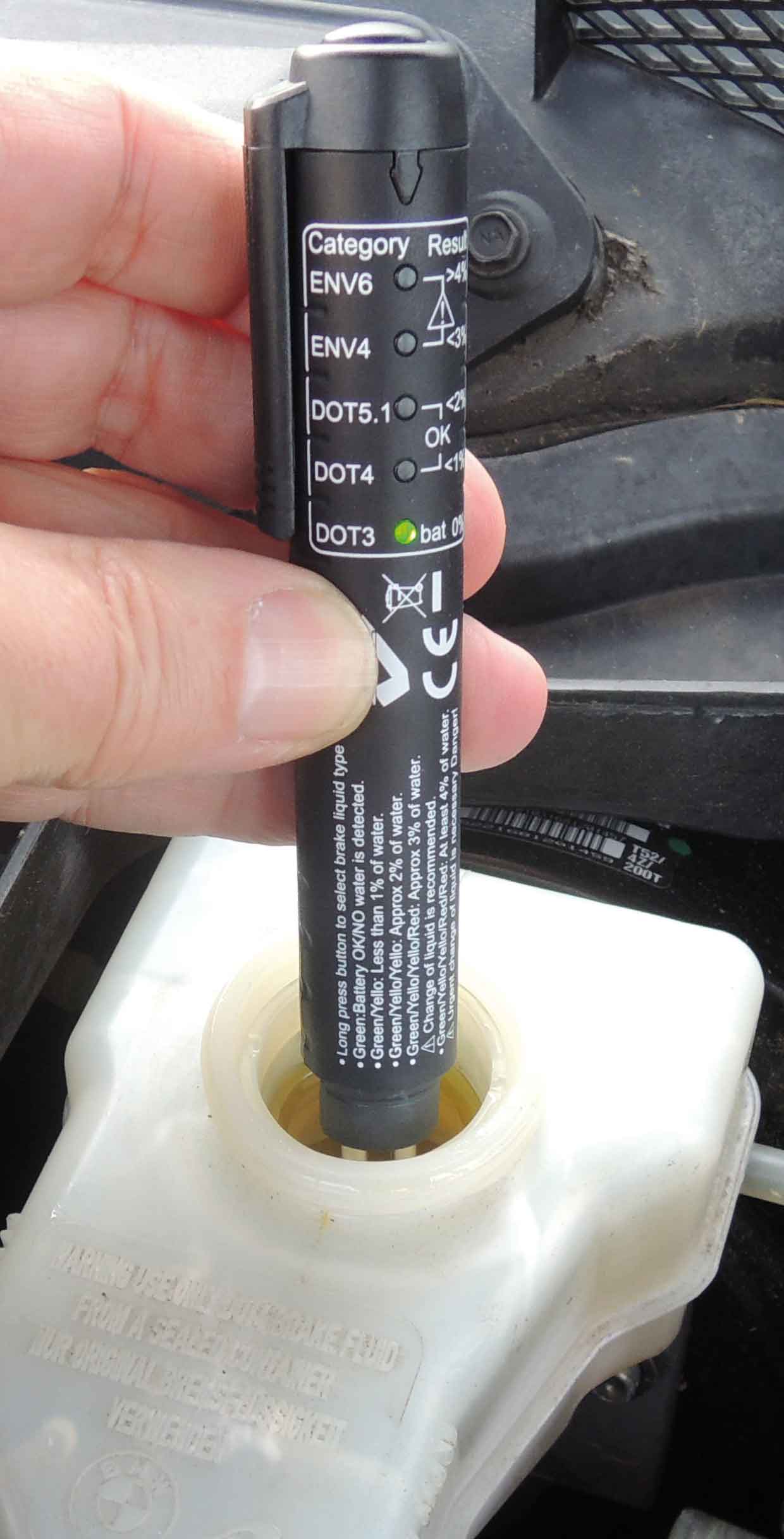 Kunzer Bremsflüssigkeitstester für DOT3 -DOT4 7BFT03