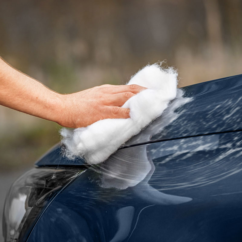 APA Auto-Polierwatte 200g Beutel für Lack und Chrom