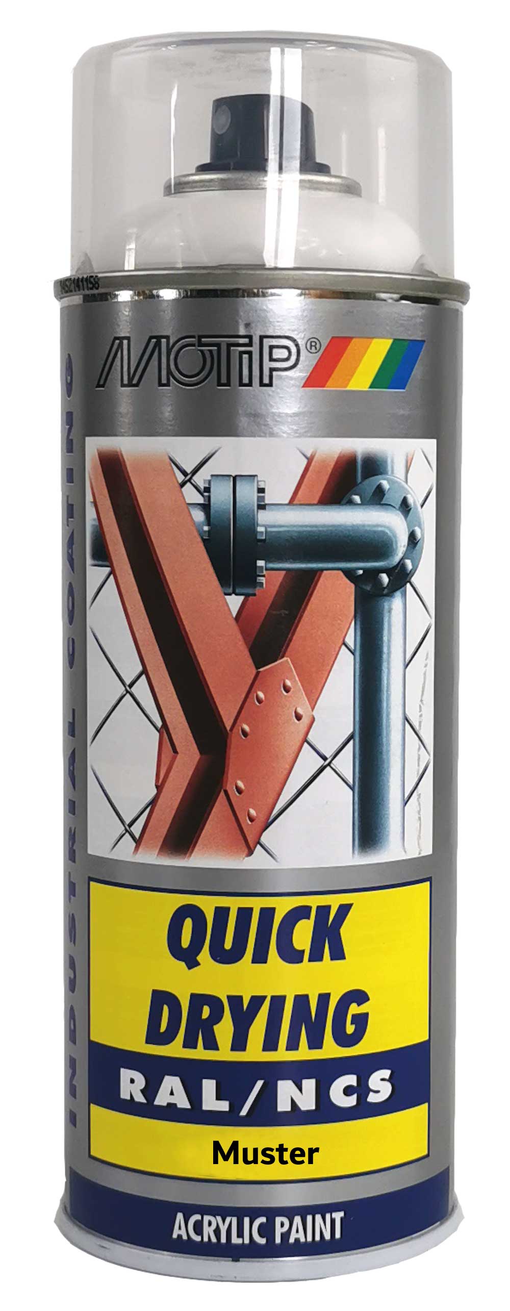 Motip Acryl RAL 5017 verkehrsblau glänzend  400 ml 07009