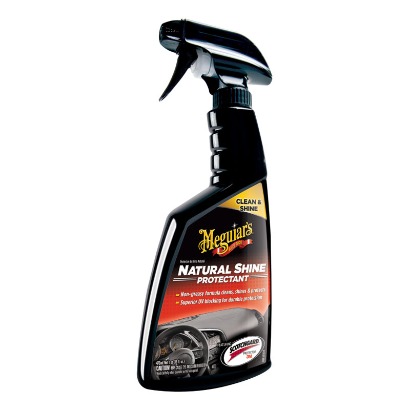 Meguiars Natural Shine Protectant Kunststoff- Gummipfleger Cockpitspray G4116EU