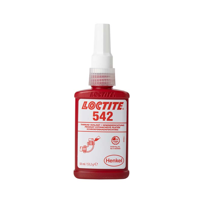 Loctite 542 Dichtstoff für Hydraulikgewinde mit feinem Gewinde 50 ml