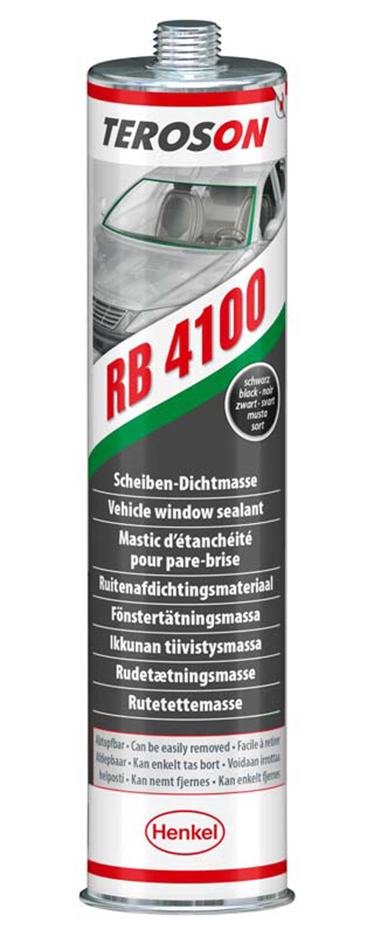 Henkel Terosdon RB 4100 Scheibendichtmasse schwarz abtupfbar 310ml