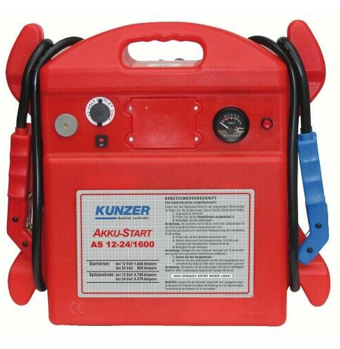 Kunzer Starthilfegerät Akku-Start 12/24V 1600A AS 12-24/1600