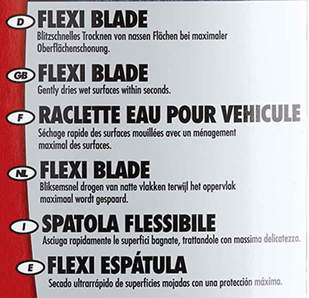 SONAX FlexiBlade Abzieher Silikonlippe