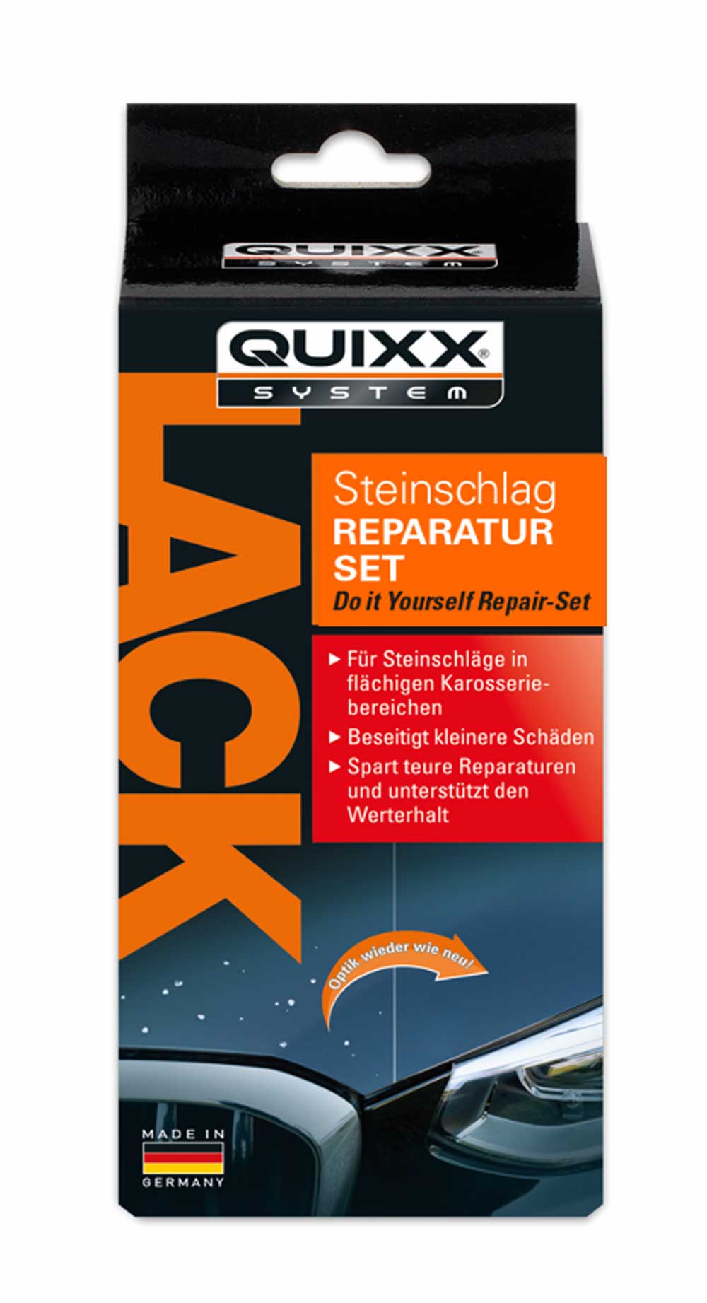 Quixx Steinschlag Reparatur-Set Weiß