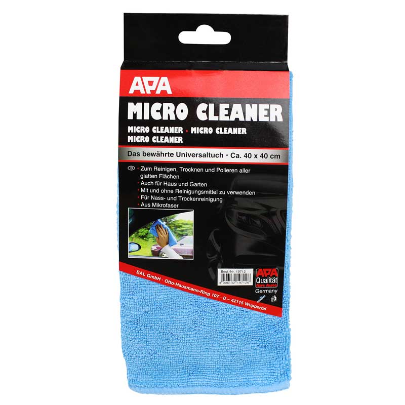 APA Microfasertuch zum Reinigen, Trocknen, Polieren