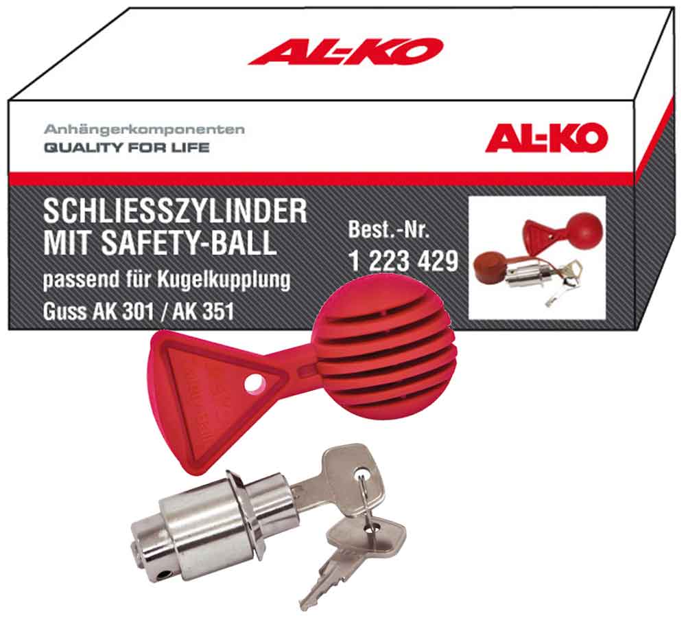 Alko Steckschloss  für AK301 AK351 Safety-Ball Anhänger Diebstahsicherung