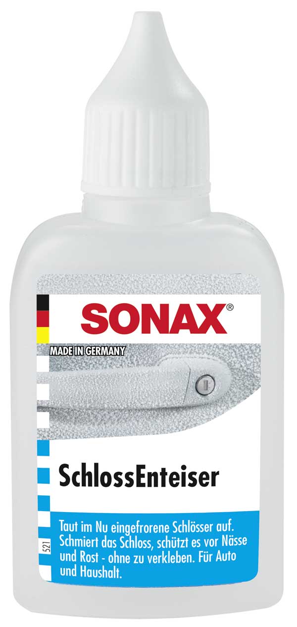 Sonax Scheibenenteiser 500 ml - Anzahl: 1x Türschlossenteiser 50 Anti Beschlag 500ml GummiPfleger 100ml