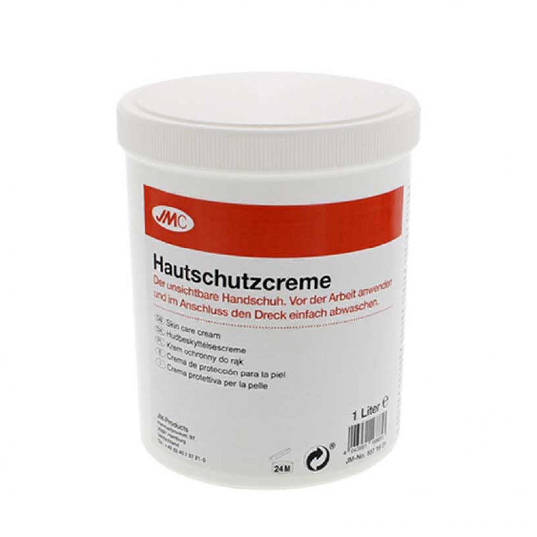 Handschutzcreme 1 Liter JMC Unsichbarer Handschuh 5571901