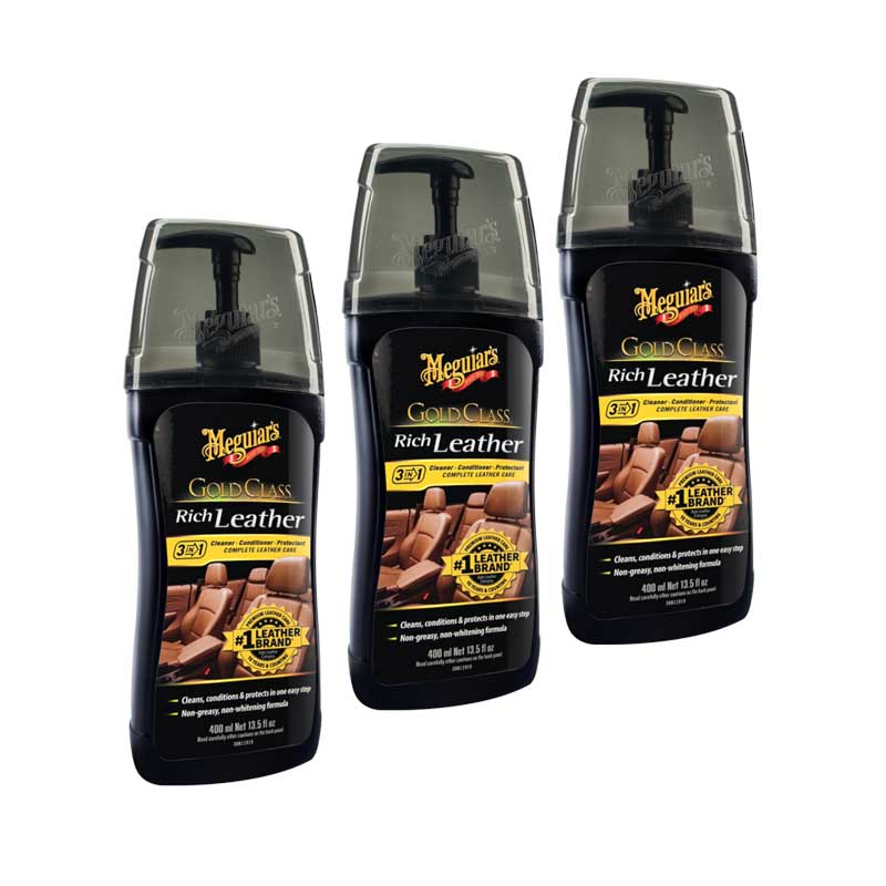 Meguiars Gold Class Rich Leather Cleaner Conditioner Lederpflege G17914EU