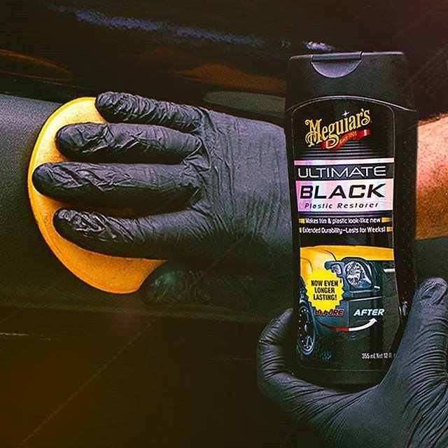 Meguiars Ultimate Black Plastic Restorer Gummi- und Kunststoffpfleger G15812EU