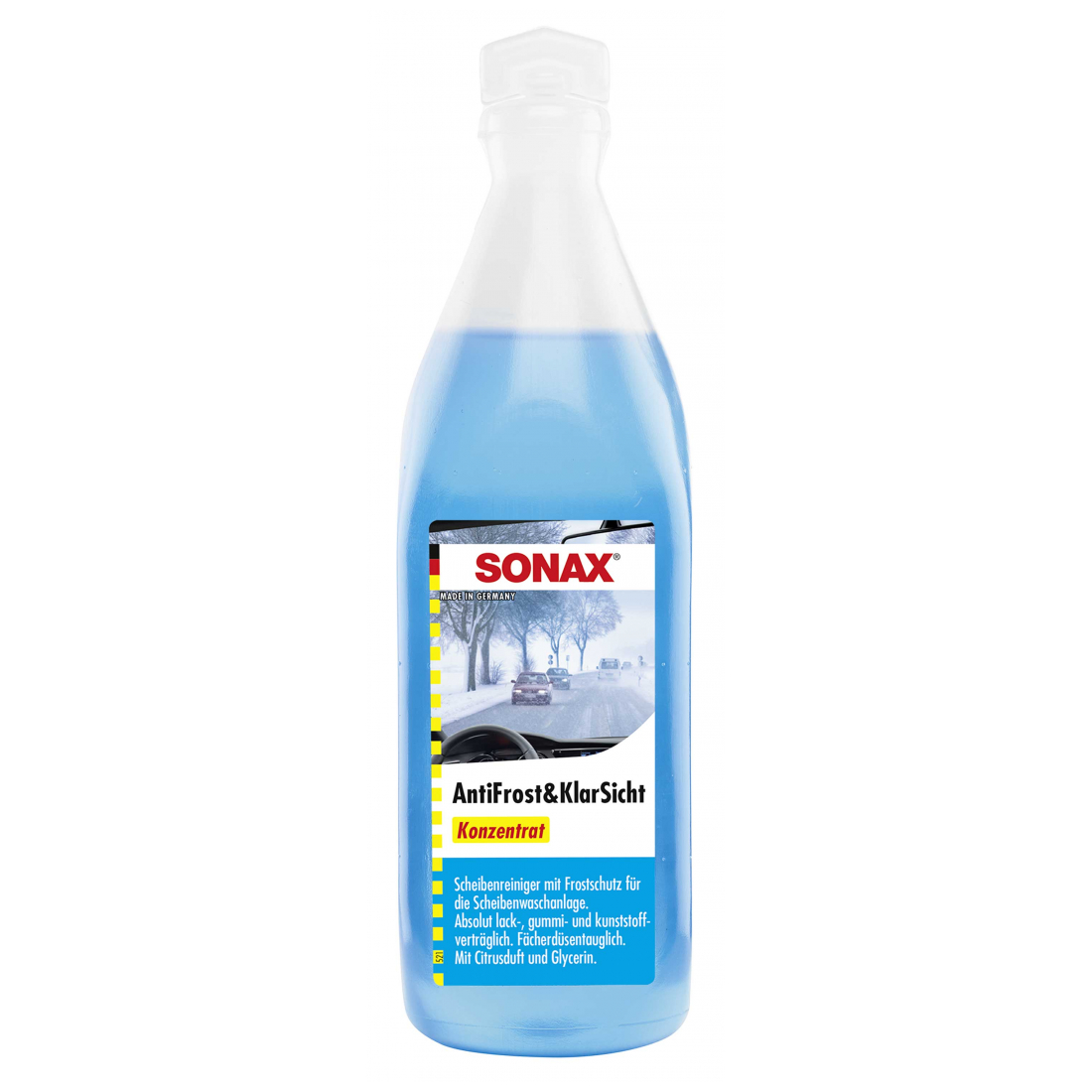 SONAX 2x 1 L AntiFrost&KlarSicht Konzentrat Scheibenfrostschutz