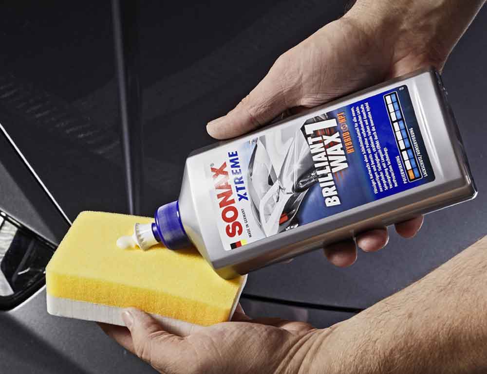 SONAX XTREME Brilliant Wax 1 Hybrid NPT 500 ml + ApplikationsSchwamm