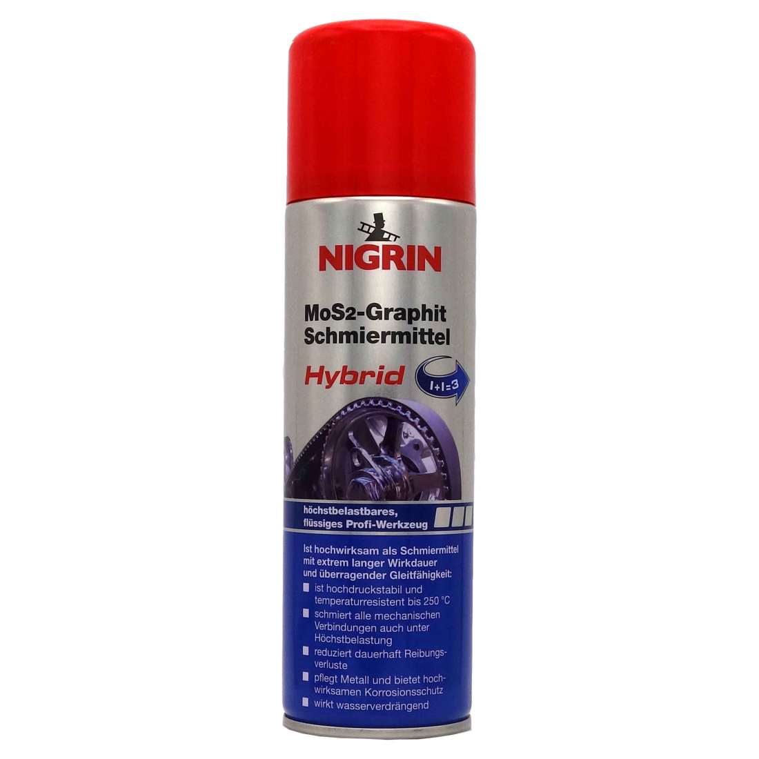 NIGRIN HyBrid MoS² mit Graphit 250 ml 74194