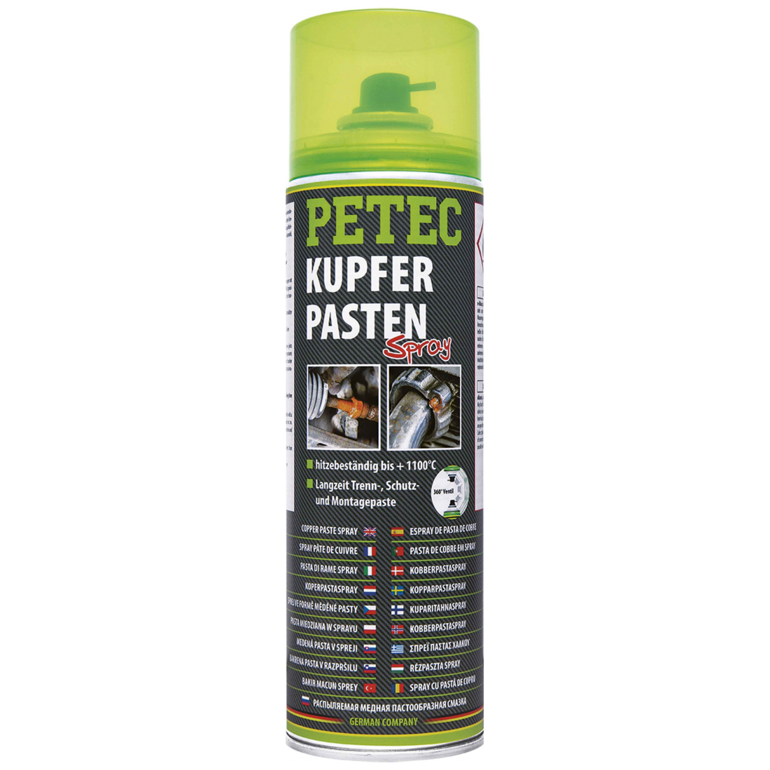 Petec Kupferpastenspray 500 ml 70350