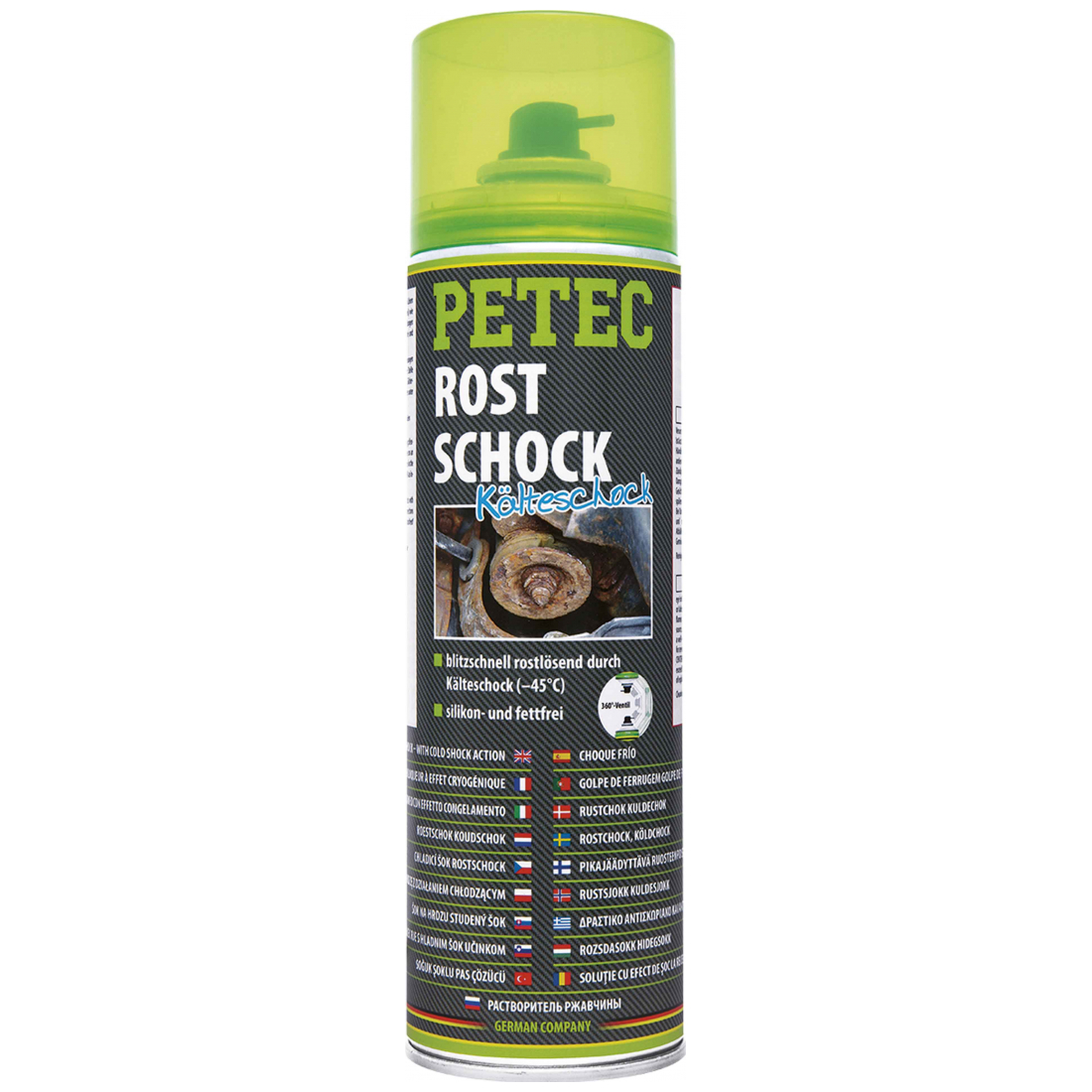 Petec Rostschock Kälteschock Spray 500 ml 70150