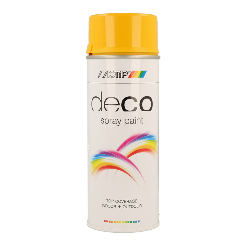 Motip Deco Paint Lackspray RAL 1004 goldgelb glänzend 400ml