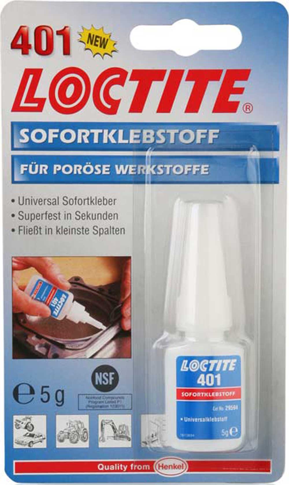 LOCTITE 401 Sofortklebstoff 5 g 195905