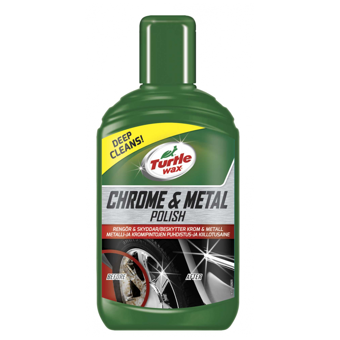 TURTLE WAX Chrome & Metal Polish Chrompolitur 300 ml
