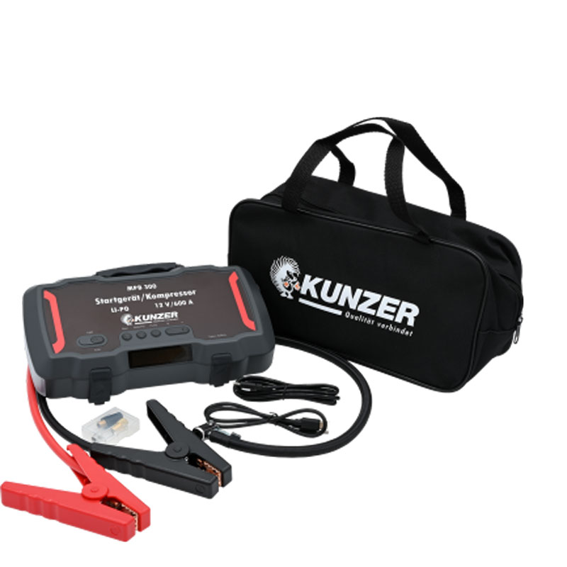 Kunzer Startgerät/Kompressor schwarz 12V/600A MPB 300