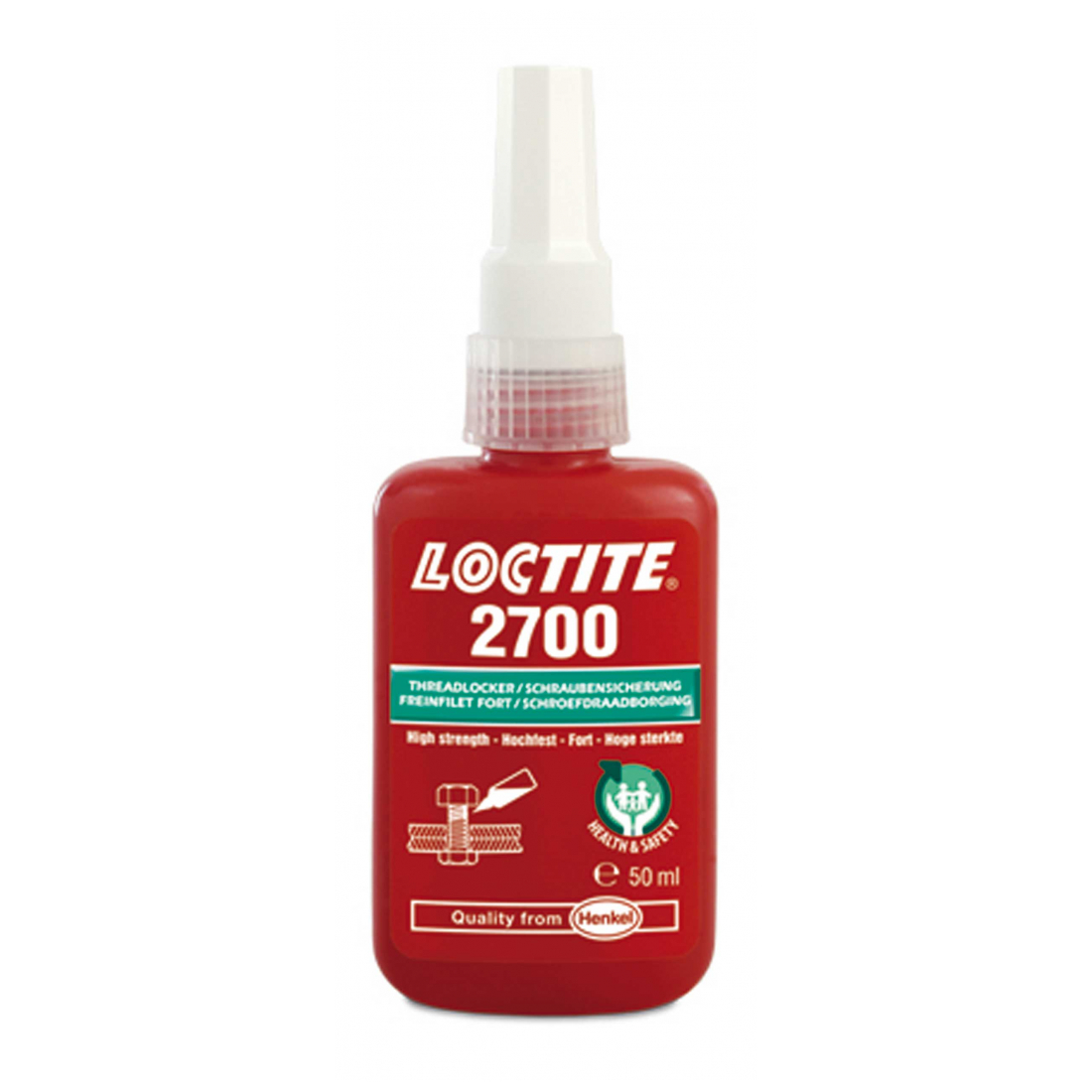 LOCTITE 2700 BO Schraubensicherung hochfest grün 50 ml EGFD 1948763