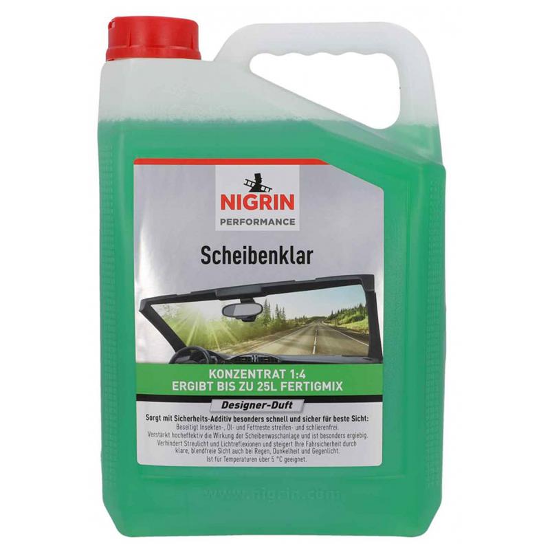 Nigrin Scheibenklar Konzentrat 1 4 Designer Duft 5Liter 74130