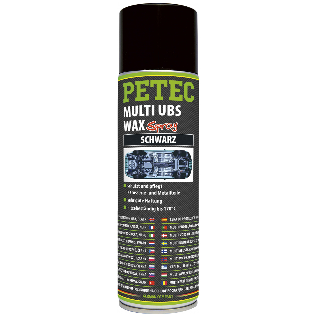 Petec Multi UBS Wax Schwarz 500ml 73460