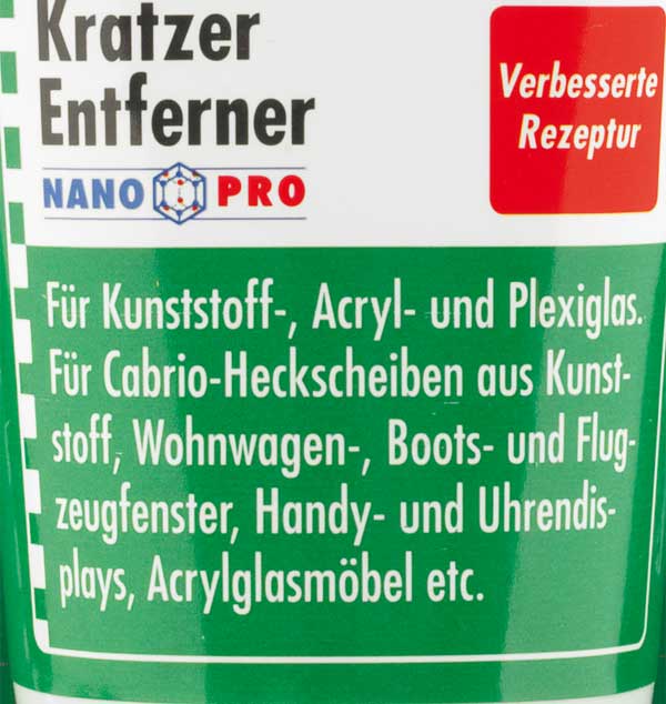 SONAX KratzerEntferner Kunststoff NanoPro MicrofaserTuch Außen - der Lackpflegeprofi