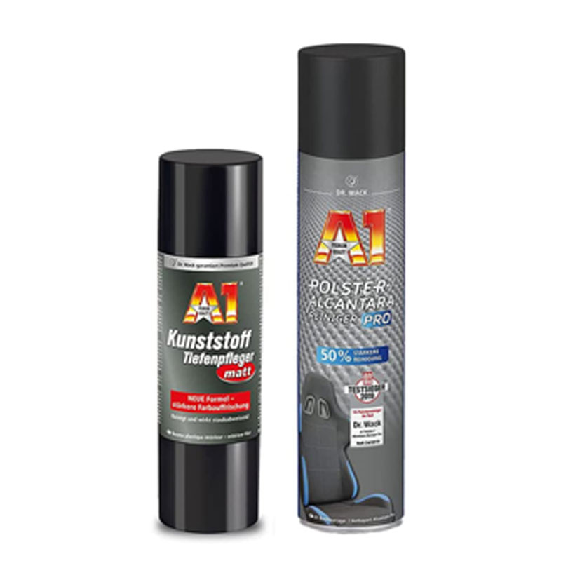 Dr. Wack Kunststoff Tiefenpfleger 250ml 2770 + Polster-/Alcantarareiniger 400ml 2791