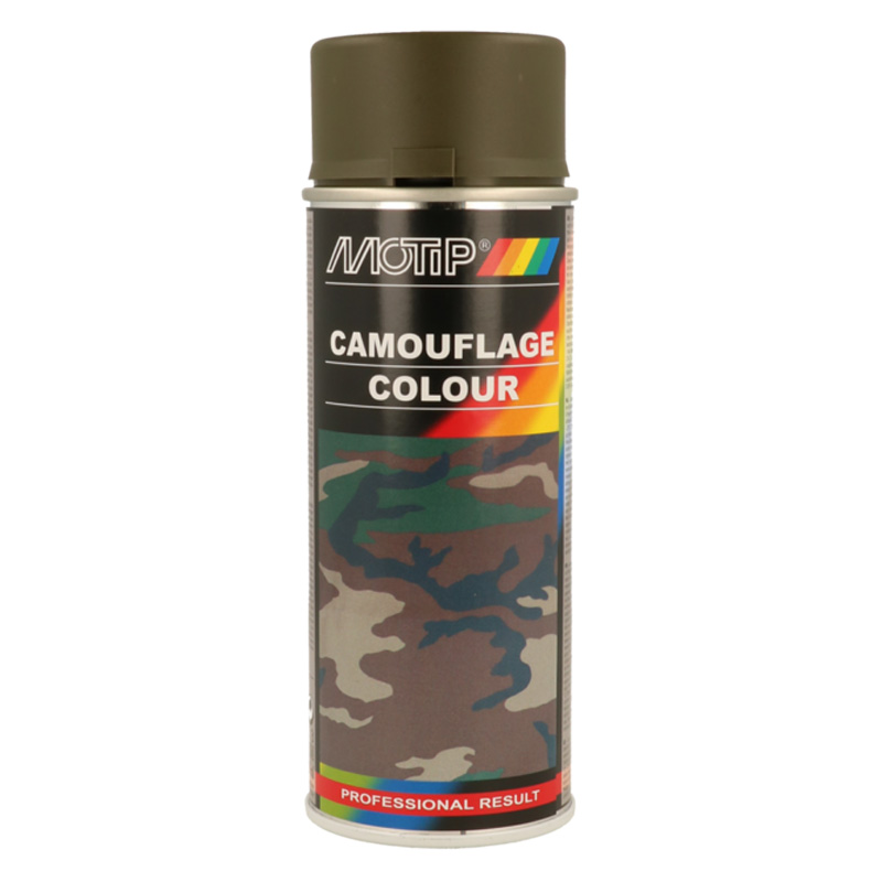 Motip Farbspray Camouflage RAL 6031 grün ultra matt 400ml