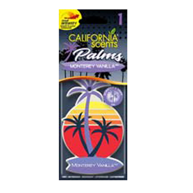 California Scents Lufterfrischer Duftbaum Palme Vanilla