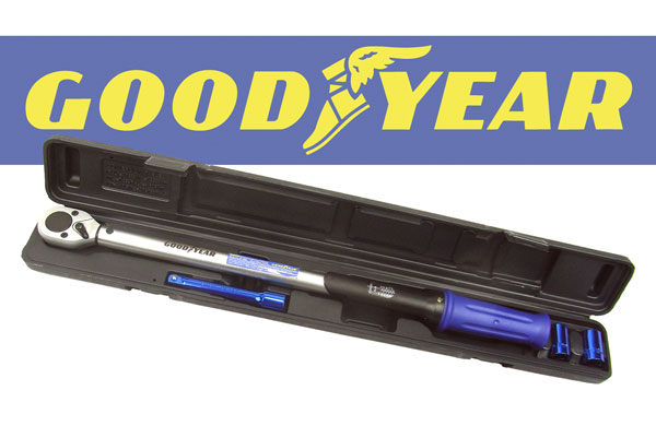 GoodYear Drehmomentschlüssel mit Zubehör 75522