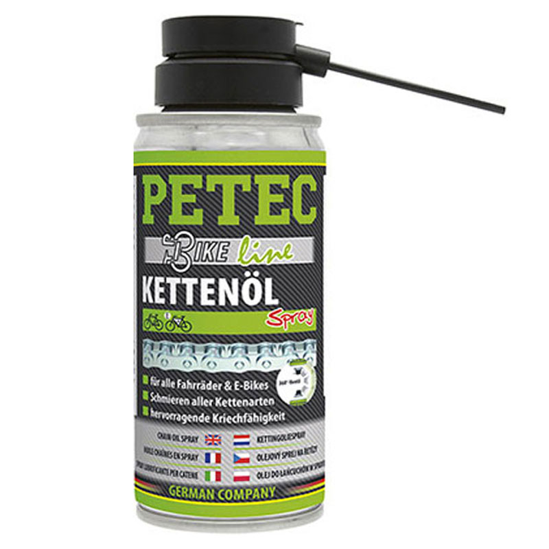 Petec Bike Set Kettenöl Spray 100ml  + Petec ReifenPannen-Spray 75ml